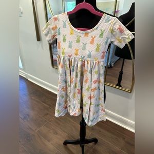 Kids Cotton bunny dress - 5T